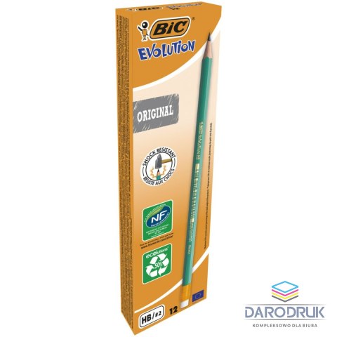 Bic Ołówek Evolution 655 HB Bic (880332)