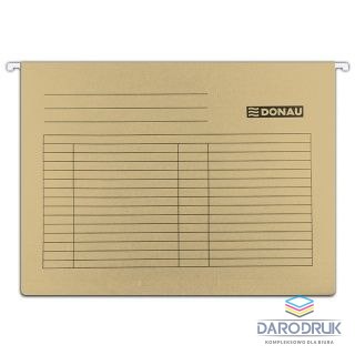 Donau Teczka zawieszkowa A4 brązowy karton 230g Donau (7410905-02)