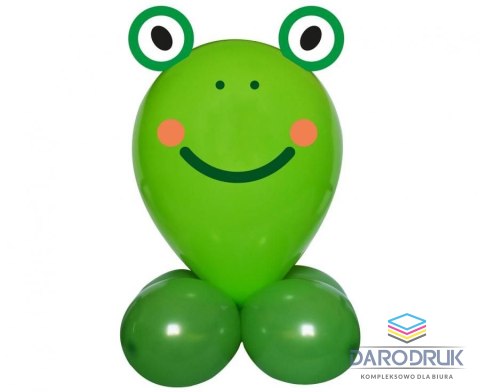 Godan Balon gumowy Zestaw Urocze Zwierzątka - Żabka zielony Godan (GZ-UZZA)