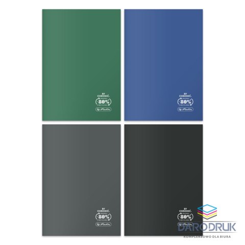 Herlitz Zeszyt A5 Ocean colors Eco PP 9500318 32k. 70g kratka Herlitz (400198030)