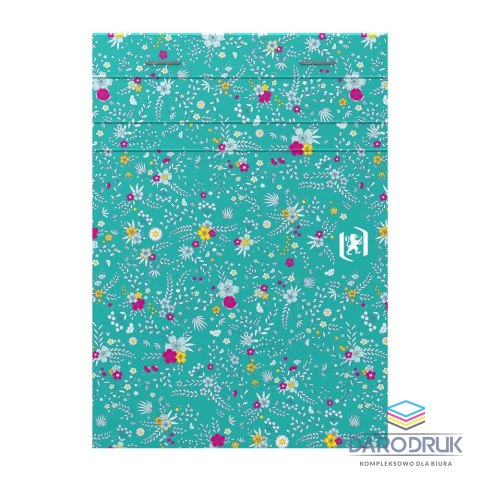 Oxford Kołozeszyt (kołonotatnik) A6 Floral 80k. 90g linia Oxford (400094827)