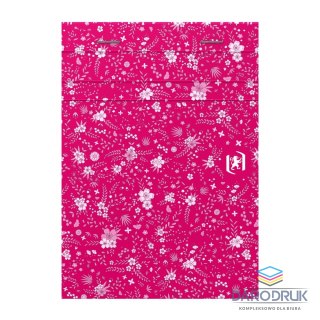 Oxford Kołozeszyt (kołonotatnik) A6 Floral 80k. 90g linia Oxford (400094827)