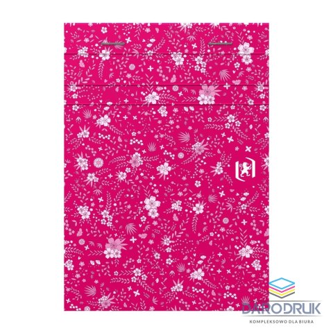 Oxford Kołozeszyt (kołonotatnik) A6 Floral 80k. 90g linia Oxford (400094827)