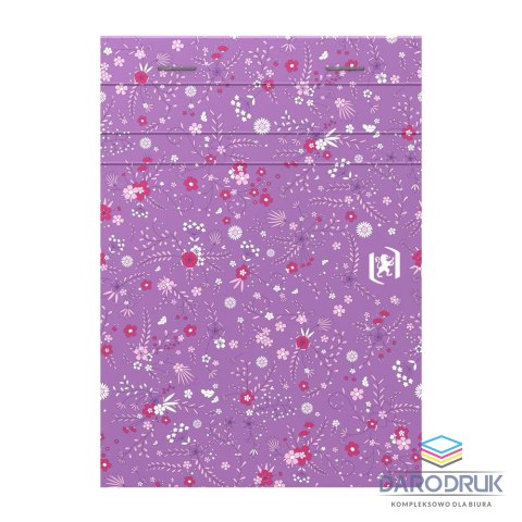 Oxford Kołozeszyt (kołonotatnik) A6 Floral 80k. 90g linia Oxford (400094827)