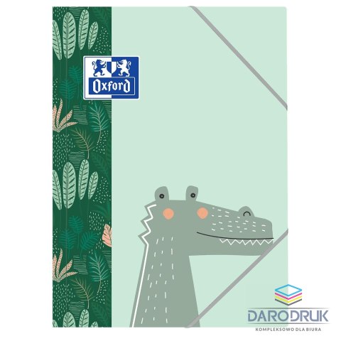 Oxford Teczka kartonowa na gumkę Kids A4 mix Oxford (400177838)
