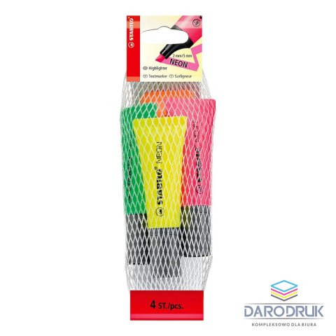 Stabilo Zakreślacz BOSS wkład mix 2,5mm Stabilo (72/4-1)