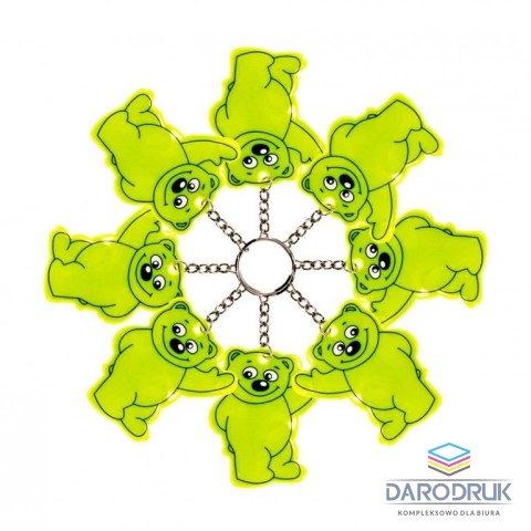 Starpak Brelok odblaskowy miś Starpak (481538)