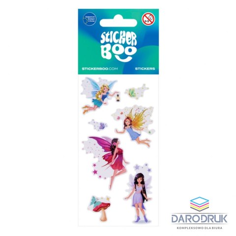 Sticker Boo Naklejka (nalepka) Wróżki Sticker Boo (541699)