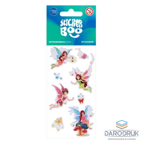 Sticker Boo Naklejka (nalepka) Wróżki Sticker Boo (541699)