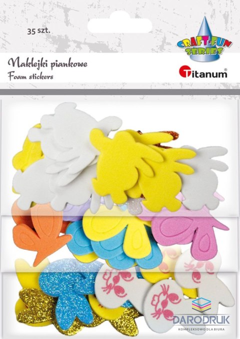 Titanum Naklejka (nalepka) Craft-Fun Series piankowe Titanum (M-19)