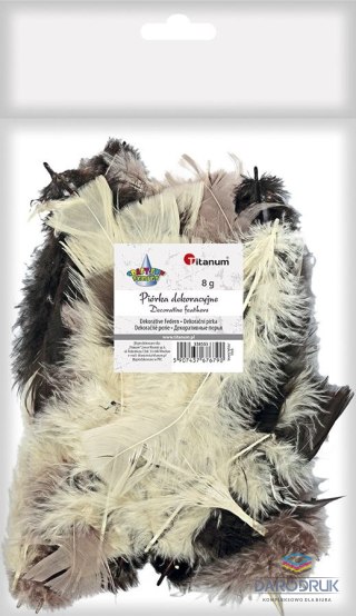 Titanum Piórka Craft-Fun Series mix Titanum (16079F)