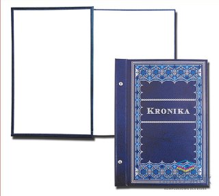 Warta Kronika granatowy 100k. [mm:] 250x345 Warta (1829-319-062)
