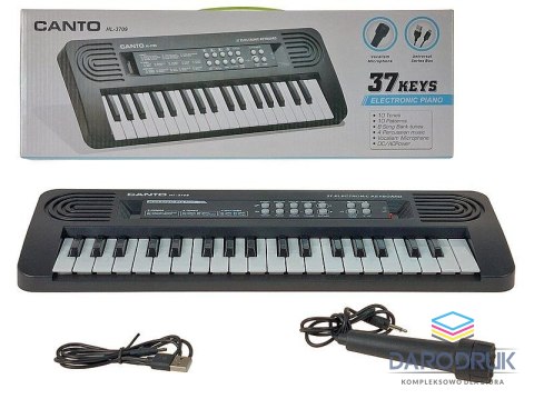 Adar Organy 37 klawiszy z mikrofonem na USB Adar (608603)