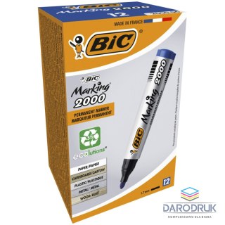 Bic Marker permanentny Marking 2000 wkład niebieski 1,5mm okrągła końcówka Bic (8209143)