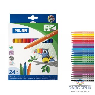Milan Flamastry Milan 24 kolory (0612324)