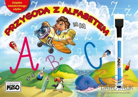 Niko Książeczka edukacyjna Przygoda z alfabetem. Niko