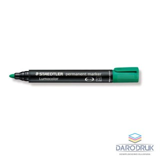 Staedtler Marker permanentny wkład zielony 2,0mm okrągła końcówka Staedtler