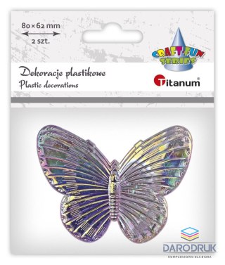 Titanum Dekoracja Craft-Fun Series Motyle plastikowe Titanum (2324034)