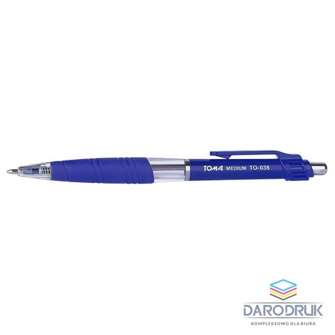 Toma Długopis wkład niebieski 1,0mm Toma (TO-038 1 2)