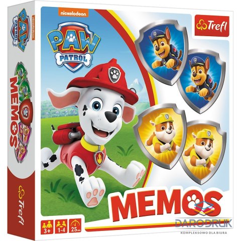 Trefl Gra logiczna Memos Psi Patrol Trefl (01892)