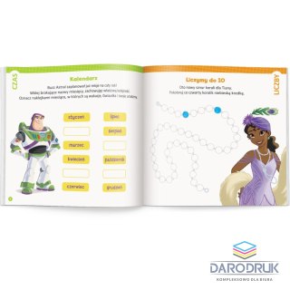 Ameet Książka dla dzieci Elementarz matematyczny. Ćwiczenia Disney Uczy. Ameet