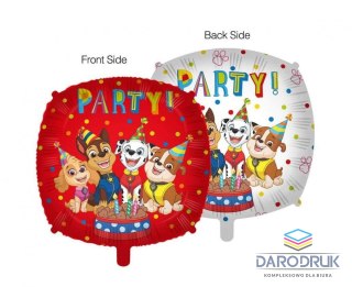 Godan Balon foliowy Psi Patrol party 18cal Godan (94996)