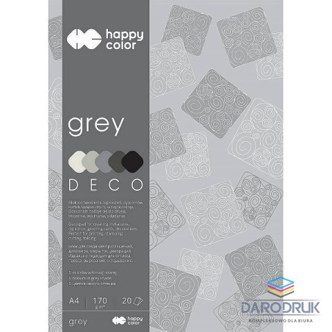 Happy Color Zeszyt papierów kolorowych A4 170g 20k Happy Color (HA 3717 2030-082)