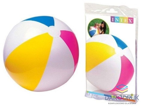 Intex Piłka plażowa PVC PCW śr. 610mm Intex (59030)