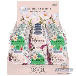 Interdruk Naklejka (nalepka) GLAM 120 szt Interdruk (na taśmie)