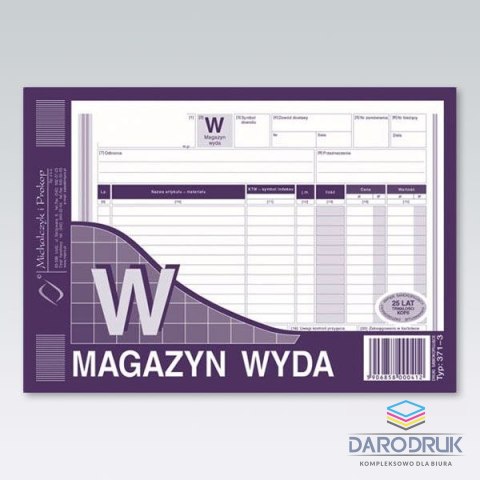 Michalczyk i Prokop Druk samokopiujący A5 Magazyn wyda 80k. Michalczyk i Prokop (371-3)