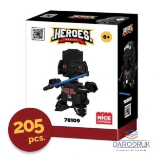 Nice Group Klocki konstrukcyjne Heroes! Black Soldier 205 el Nice Group (1093)