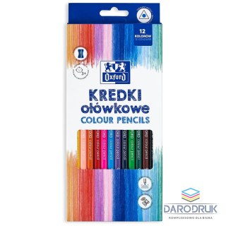 Oxford Kredki ołówkowe 12 kol. Oxford (400174524)