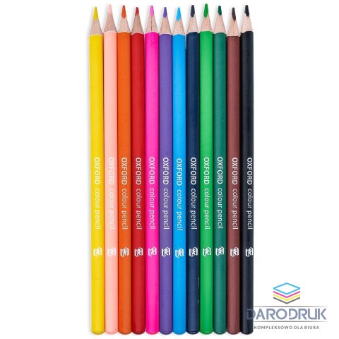 Oxford Kredki ołówkowe 12 kol. Oxford (400174524)