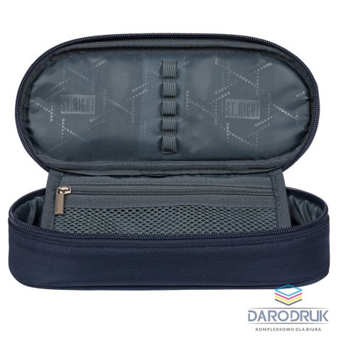 St.Right Saszetka Stright NAVY BLUE PC-01 5903235674815 granatowy St.Right (Z USZTYWNIANA KLAPKĄ)