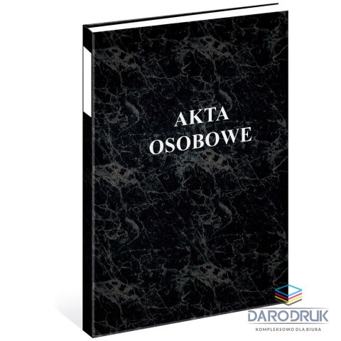 Teczka do akt osobowych A4 czerwone karton (TEAKOSO1N)