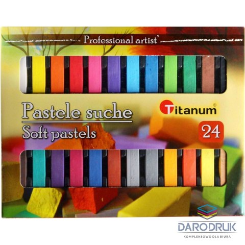 Titanum Pastele suche 24 kol. Titanum