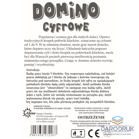 Abino Gra logiczna cyfrowe Domino Abino