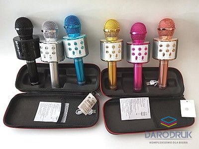Adar Mikrofon zabawkowy z głośnikiem Bluetooth i wejściem USB Adar (533554)