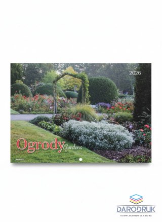 Avanti Kalendarz ścienny OGRODY wieloplanszowy 285mm x 410mm Avanti (KA-11)