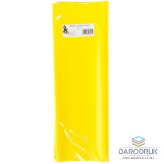 Bibuła gładka żółta gładka żółta 700mm x 500mm (04)
