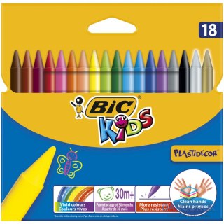 Bic Kids Kredki świecowe Plastidecor 18 kol 18 kol. Bic Kids (829771)