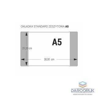 Biurfol Okładka A5 zeszytowa [mm:] 212x303 Biurfol (OZK-01)