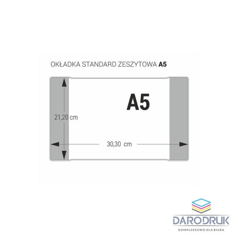 Biurfol Okładka A5 zeszytowa [mm:] 212x303 Biurfol (OZK-01)