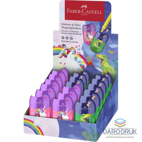Faber-Castell Temperówka jednorożec i dinozaury Faber-Castell (183551 FC)