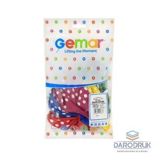 Godan Balon gumowy PREMIUM GROCHY 5 szt mix 300mm Godan (GS110/P157)