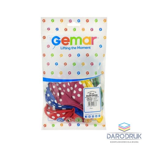 Godan Balon gumowy PREMIUM GROCHY 5 szt mix 300mm Godan (GS110/P157)