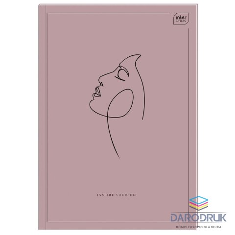Interdruk Brulion A4 64k. 70g krata Interdruk (BRA464#MAT)