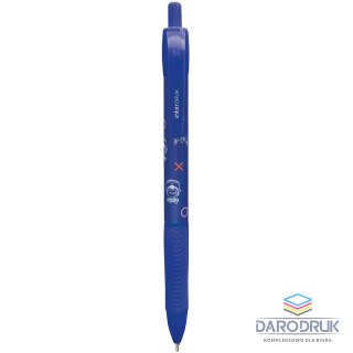 Interdruk Długopis żelowy YUHU automatyczny z gripem wkład niebieski 0,7mm Interdruk (żelowy)