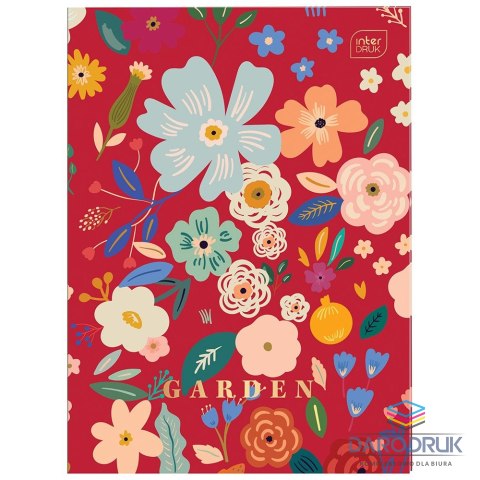 Interdruk Zeszyt A4 HS GARDEN A4 # 5902277326898 96k. 70g KRATKA Interdruk (70g)