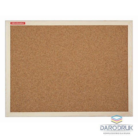 Memoboards Tablica korkowa w drewnianej ramie [mm:] 900x600 Memoboards (TC96)